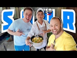 Dwaine Woolley And I Try Sour Filipino Food By Chef Christopher!