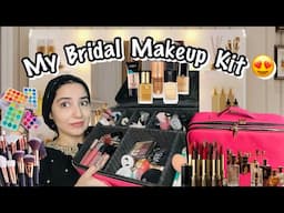 My Bridal Makeup Kit 💄😍 / Complete Makeup Collection ❤️