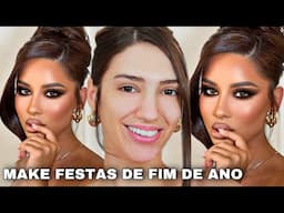 FAÇA ESSA MAKE E FIQUE MAIS CONFIANTE *COMO FAZER UMA MAKE PERFEITA PARA FESTAS* PASSO A PASSO