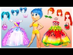 Inside Out 2: Joy Glow Up Into a Princess! Style Wow