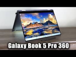 Samsung Galaxy Book 5 Pro 360 - Powerful New Laptop w/ Long Battery Life