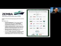 Zero Emission Maritime Buyers Alliance (ZEMBA) Public Webinar: November 21, 2024