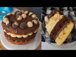 BOLO DE ANIVERSÁRIO 2 AMORES | MASSA FOFINHA E RECHEIO DELICIOSO | BOLO DE VITRINE