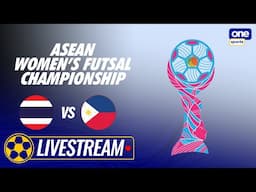 LIVE: Thailand vs. Philippines | Match Day 2 | ASEAN Women’s Futsal Championship