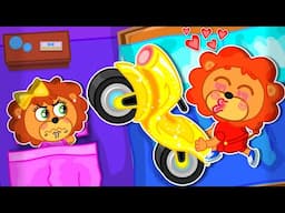 Lion Family | Sharing is Caring! Feelings and Emotions - Siblings Story | Cartoon for Kids