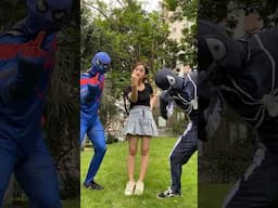 Spider-man vs Money Heist 168 #spiderman #shorts #homic