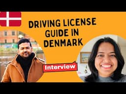 Driving License Guide in Denmark | Indians in Denmark | Interview with @sabyasachi1983