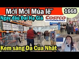 Mới mới mùa lễ Costco Wholesale ngày đầu đợt sale mới, kem sáng da của nhật, #1668