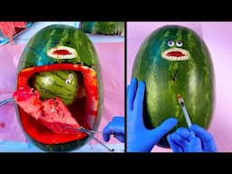 Food Surgery C-Section Compilation- Sad Emergency Fruit Surgeries | Discount Dentist TikTok Series