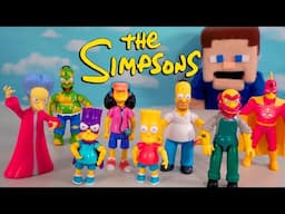 The Simpsons Deluxe Figures & Playset TOYS!! Jakks 5 inch HALLOWEEN 2024