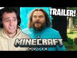 A Minecraft Movie (2025) - Official Trailer REACTION!!