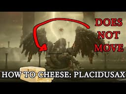 HOW TO CHEESE: DRAGONLORD PLACIDUSAX  (400k-ish runes) in Elden Ring