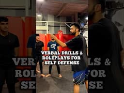 ROLEPLAYS FOR SELF DEFENSE #fightskills #mma #fightingtechniques #combatsports #fighttips #street