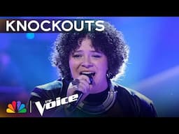 Shye Owns the Stage with Katy Perry's "The One That Got Away" | The Voice Knockouts | NBC