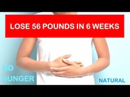 Obesity Fix: Lose 56 pounds in 6 weeks. You don't want to miss this!