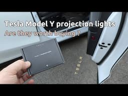 Tesla's new projection lights for Model Y. Are they worth buying?