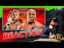 Mike Tyson vs Jake Paul FULL FIGHT Reaction!