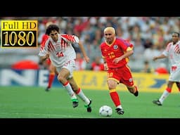 Romania - Tunisia World Cup 1998 | Full highlight - 1080p HD | Gheorghe Hagi