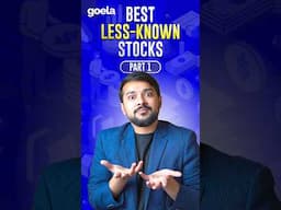 Best Less Known Stocks Part 1 | Harsh Goela