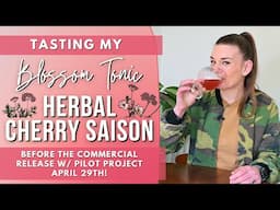 Taste Test: Cherry Saison I'm Releasing Commercially May 12