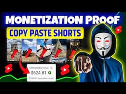 copy paste shorts channel ideas | copy paste video on youtube and earn money | copy paste shorts