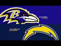 Harbaugh Bowl | Ravens vs Chargers | NFL Week 12 MNF | Live Stream Reactions & Commentary