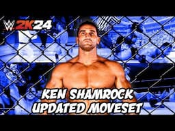 WWE 2K24 Ken Shamrock Updated Moveset