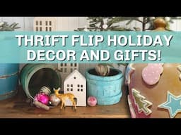 Thrift Store Holiday Decor and Gifts with Debi's DIY Paint