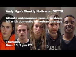 Andy Ngo live: Domestic terrorism at the Atlanta autonomous zone