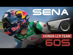 Honda LCR Team PUSHES the Limits Testing the Sena 60S on Track!