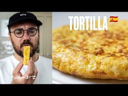 La vraie recette de la tortilla espagnole ?! 🇪🇸🥔