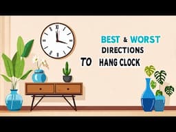 Avoid Clock Chaos! Discover Best and Worst Directions to Hang Your Timepieces.