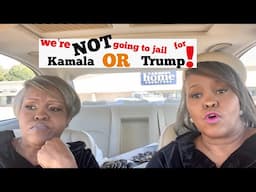 CAR CHAT STORYTIME/WE'RE NOT GOING TO JAIL FOR KAMALA OR TRUMP