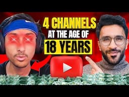 He Has 4 Faceless YouTube Channels at the Age of 18!! [NICHE EXPOSED]