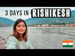 RISHIKESH TRAVEL VLOG | Ganga Aarti, Beatles Ashram, Good Food & More!