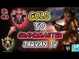 Understanding How To Gank | Gold to Grandmasters Episode #3 | WILD RIFT Jarvan IV Gameplay