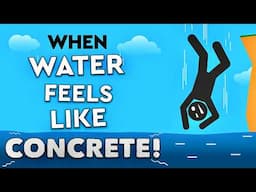 At What Height Does a Fall into Water Feel like Concrete? DEBUNKED