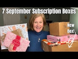 Unboxing 7 Amazing September Subscription Boxes