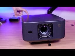 Yaber K3: Super Bright 1600 ANSI Lumen Smart Projector With Google TV At An Affordable Price!