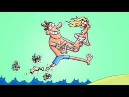 Lifeguard's Toughest Decision EVER! | Cartoon Box 426 | by Frame Order | Hilarious Cartoons