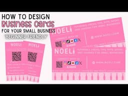 How To Design Business Cards For Small Business Using Picsart|Beginner Friendly Business Card Design