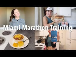 Marathon Prep: Training runs, food for fuel, cycling sessions and recovery!!