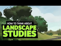 Concept Art Fundamentals - How to Paint Landscape Studies