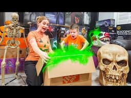 What's Inside the HALLOWEEN BOX?!?! New 2024 Decorations!