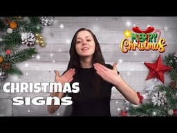 Learn Christmas Vocabulary In American Sign Language!