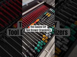 This is my favorite tool drawer organization. #toolgrid #satisfying #ocd