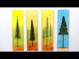 Doodle Trees - 4 Easy Ways! - Beginner Friendly