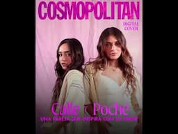 Calle y Poché en portada de Cosmopolitan México