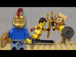 LEGO Gladiator Fail STOP MOTION LEGO Gladiator Portal Fight | Billy Bricks | Lego Gladiator