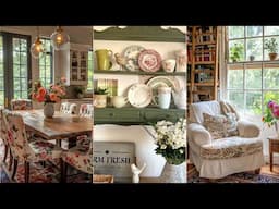 English country cottage decor and shabby chic decorating ideas for every room